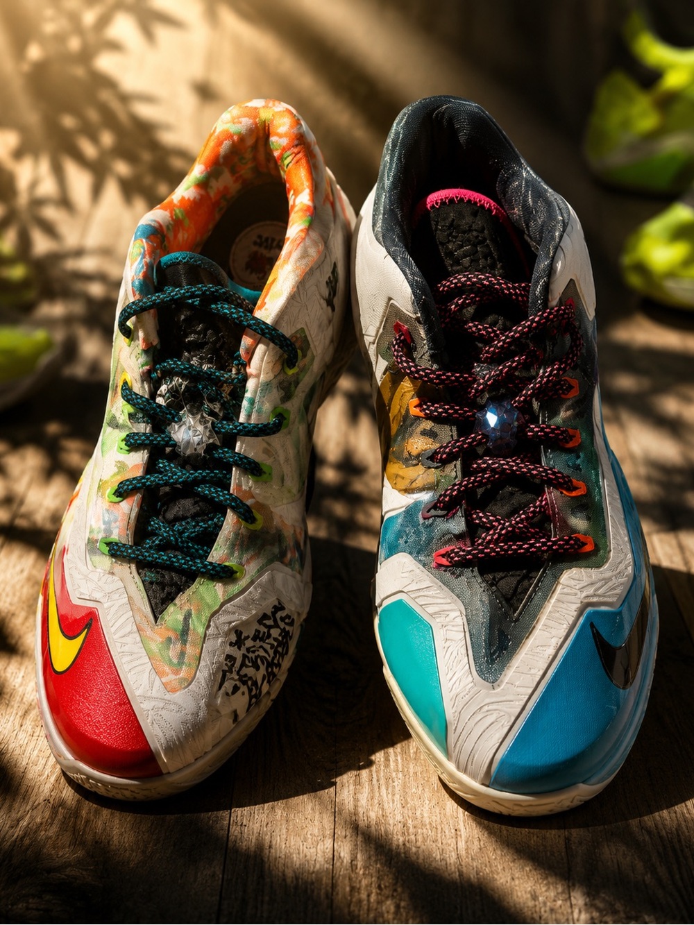 Nike LeBron 11 What The LeBron Multicolor Basketball Sneakers Men’s Size 10.5